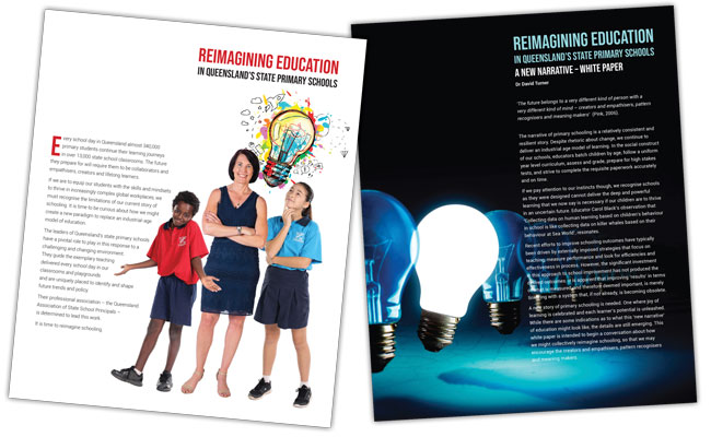 Reimagining Education in Queensland's State Primary Schools